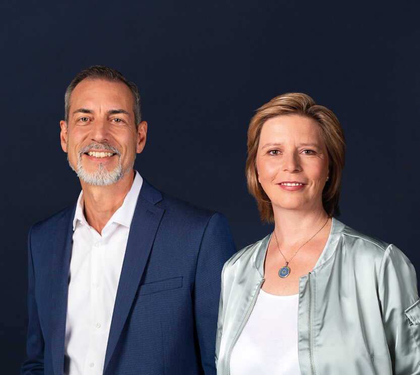 Cathleen Gaebel und Marc Bieber| Geschäftsführung PVS Südwest